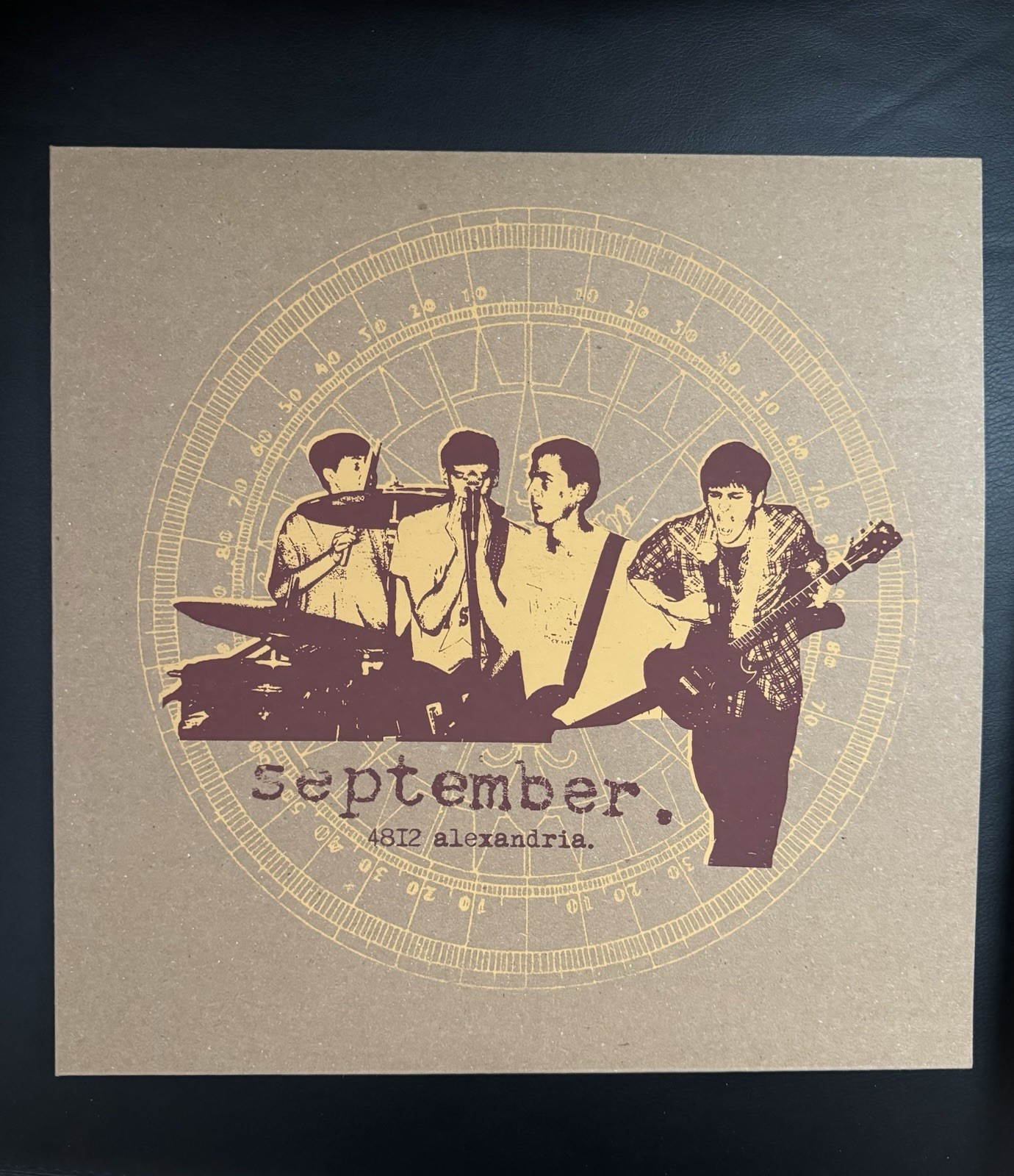 September “4813 Alexandria” LP “B Stock” (yellow specks) 2026 Numero Group Emo