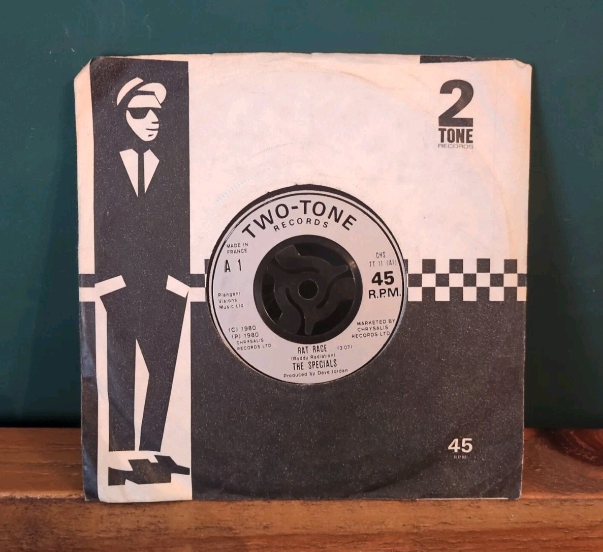 The Specials Rat Race 7” Vinyl Record 1980 Two-Tone Records CHS TT11