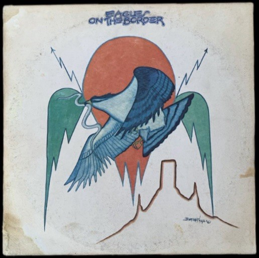 The Eagles – On The Border (GD-/VG-) Asylum Records – 7E-1004 US 1974