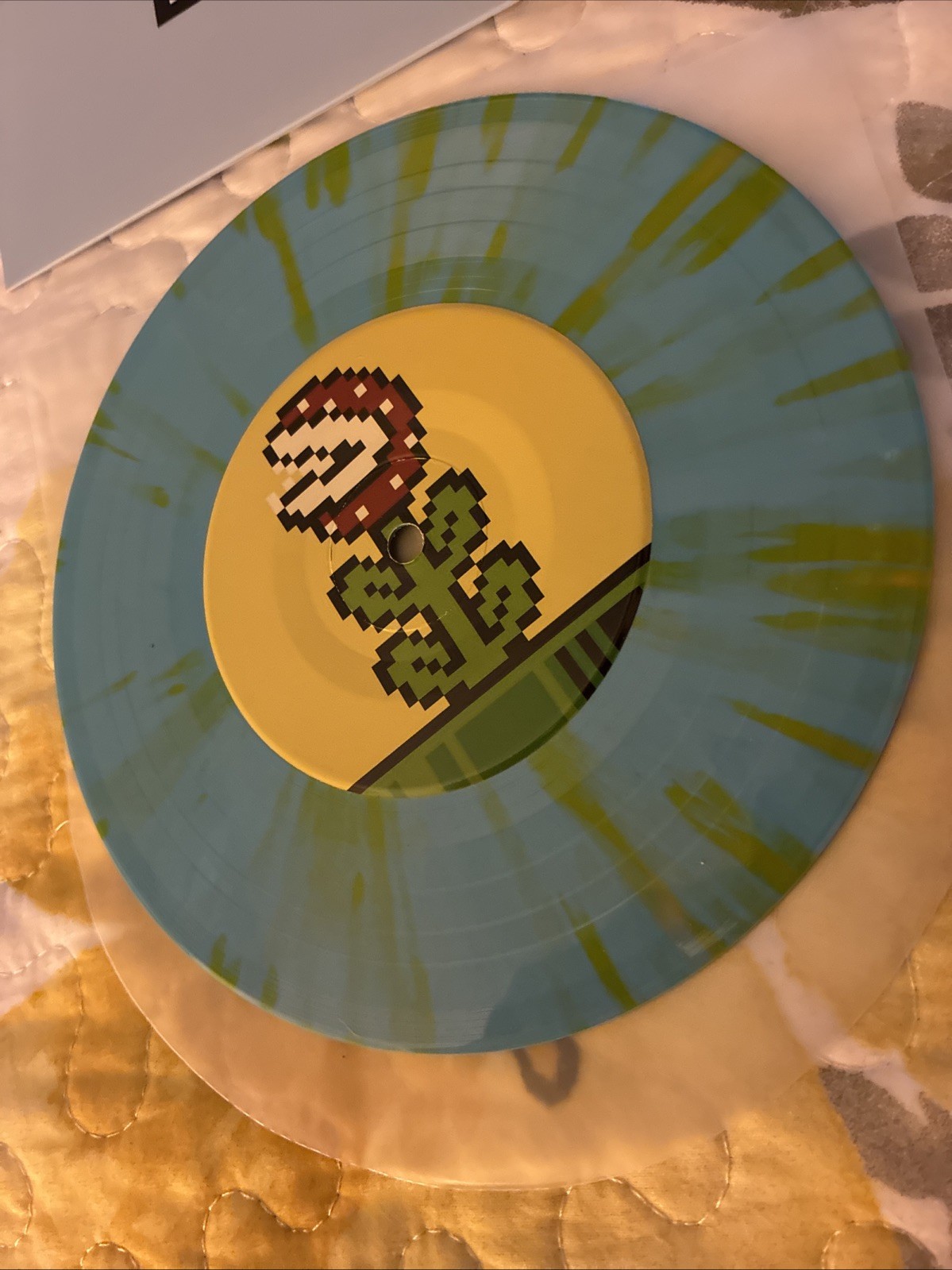 SUPER MARIO BROS 3 “Worlds” RECORD 7″ Goomba / Plant Var. VINYL SMB3 NINTENDO
