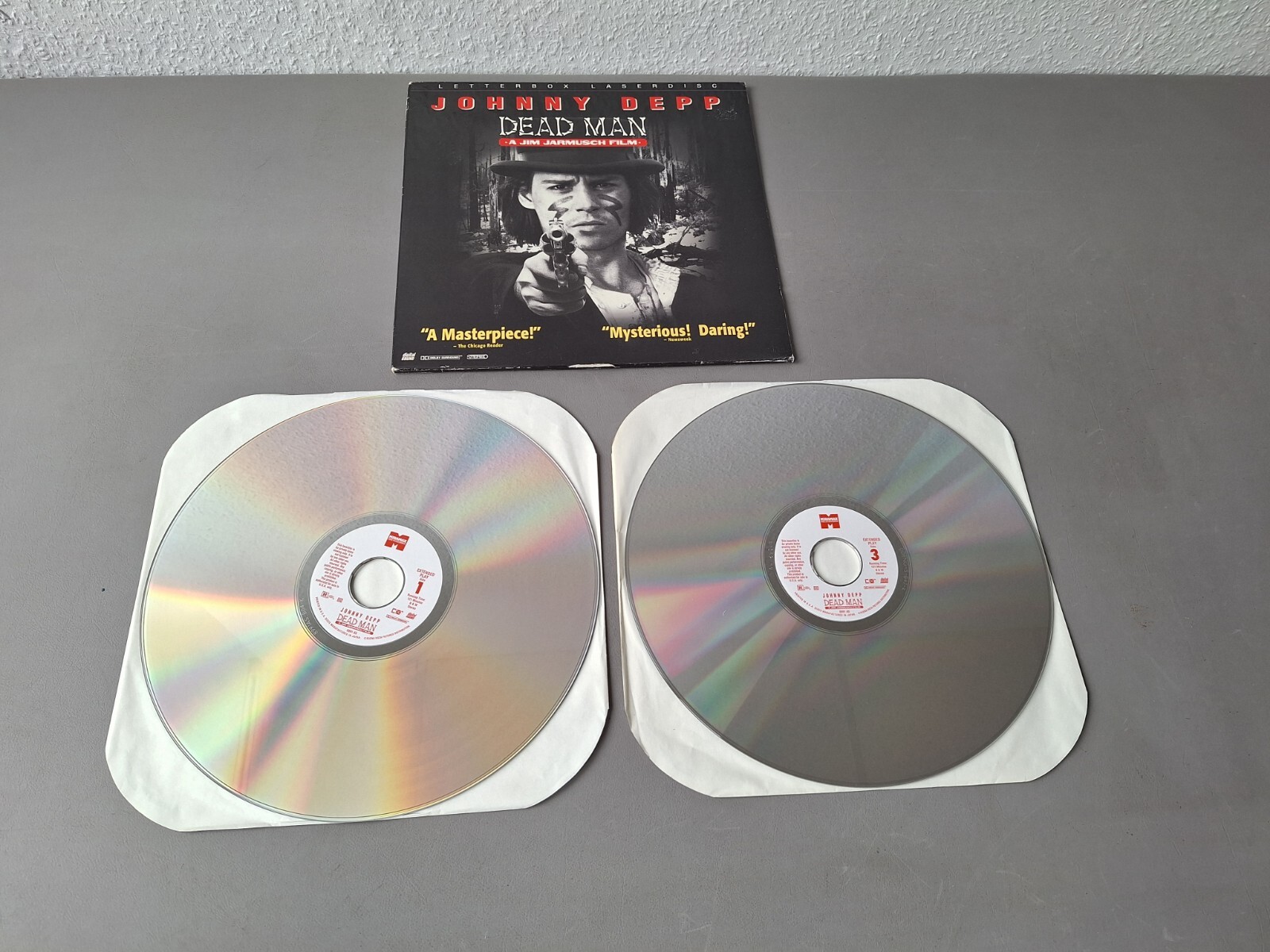 NEIL YOUNG Laserdisc DEAD MAN JOHNNY DEPP WIDESCREEN JIM JARMUSCH