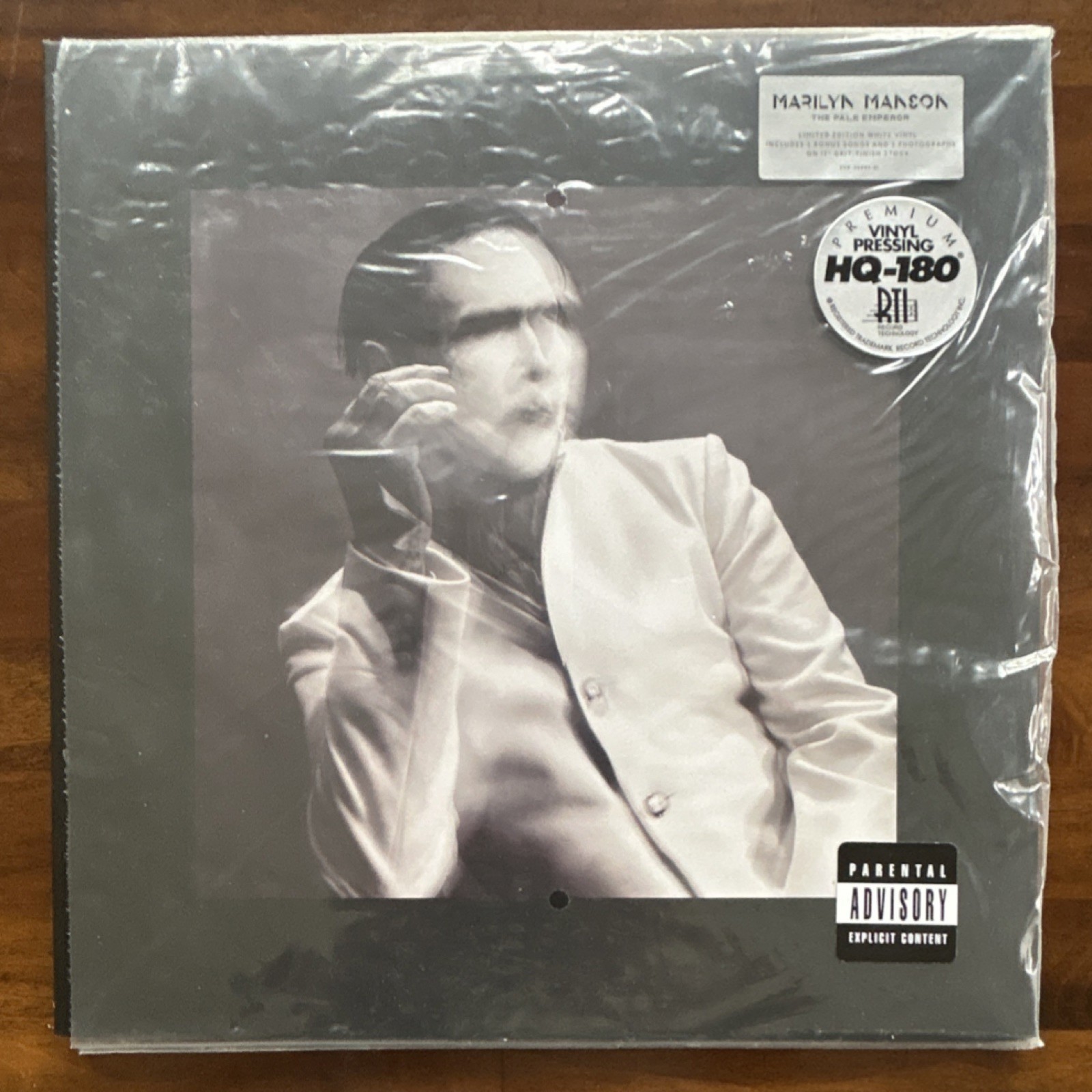 Marilyn Manson The Pale Emperor Limited Edition White Vinyl HQ-180 12″ LP