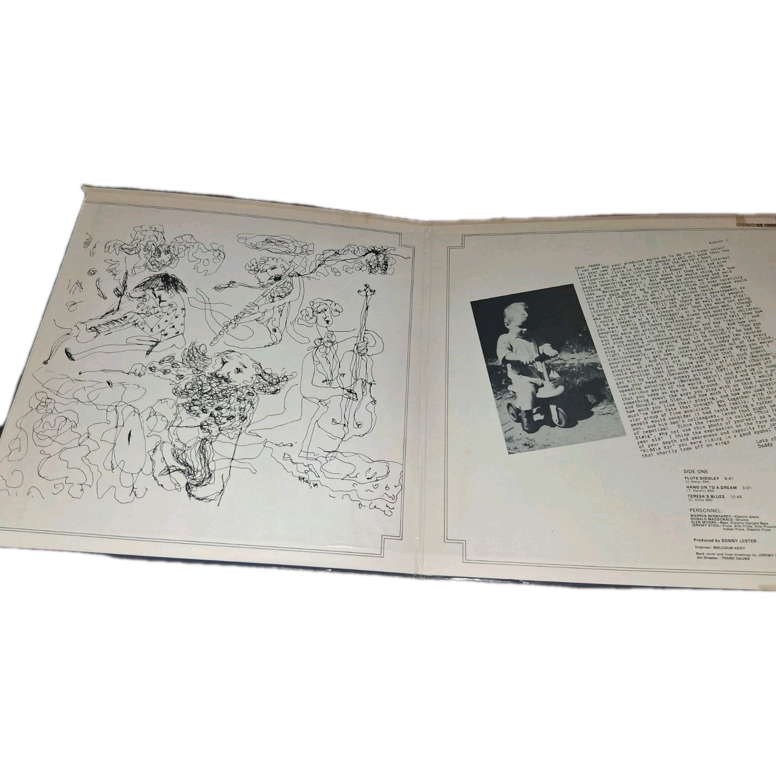 This Is Jeremy Steig 1969 LP Solid State Records Gatefold Vinyl SS 18059 Psych
