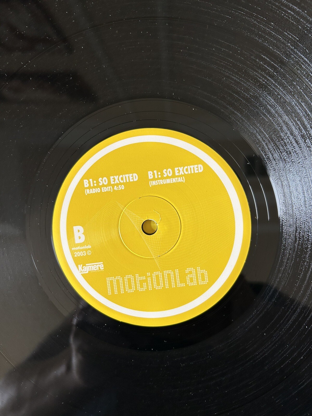 Motion Lab~So Excited~12″ SINGLE~Kajmere Sound~Deep House Future Jazz