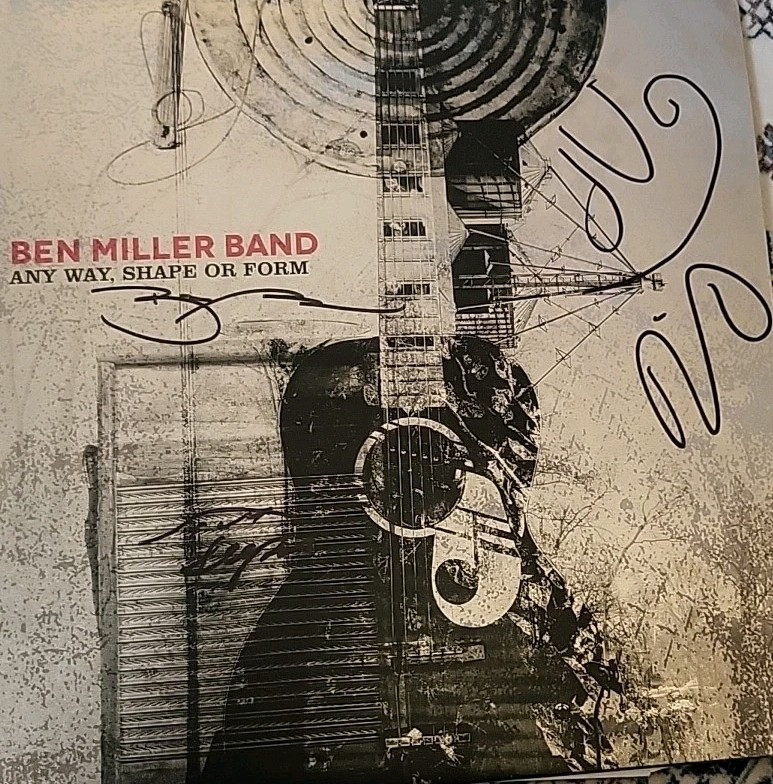 Rare Pink Marble Vinyl–BEN MILLER BAND–ANY WAY, SHAPE OR FORM -2014-LP Record