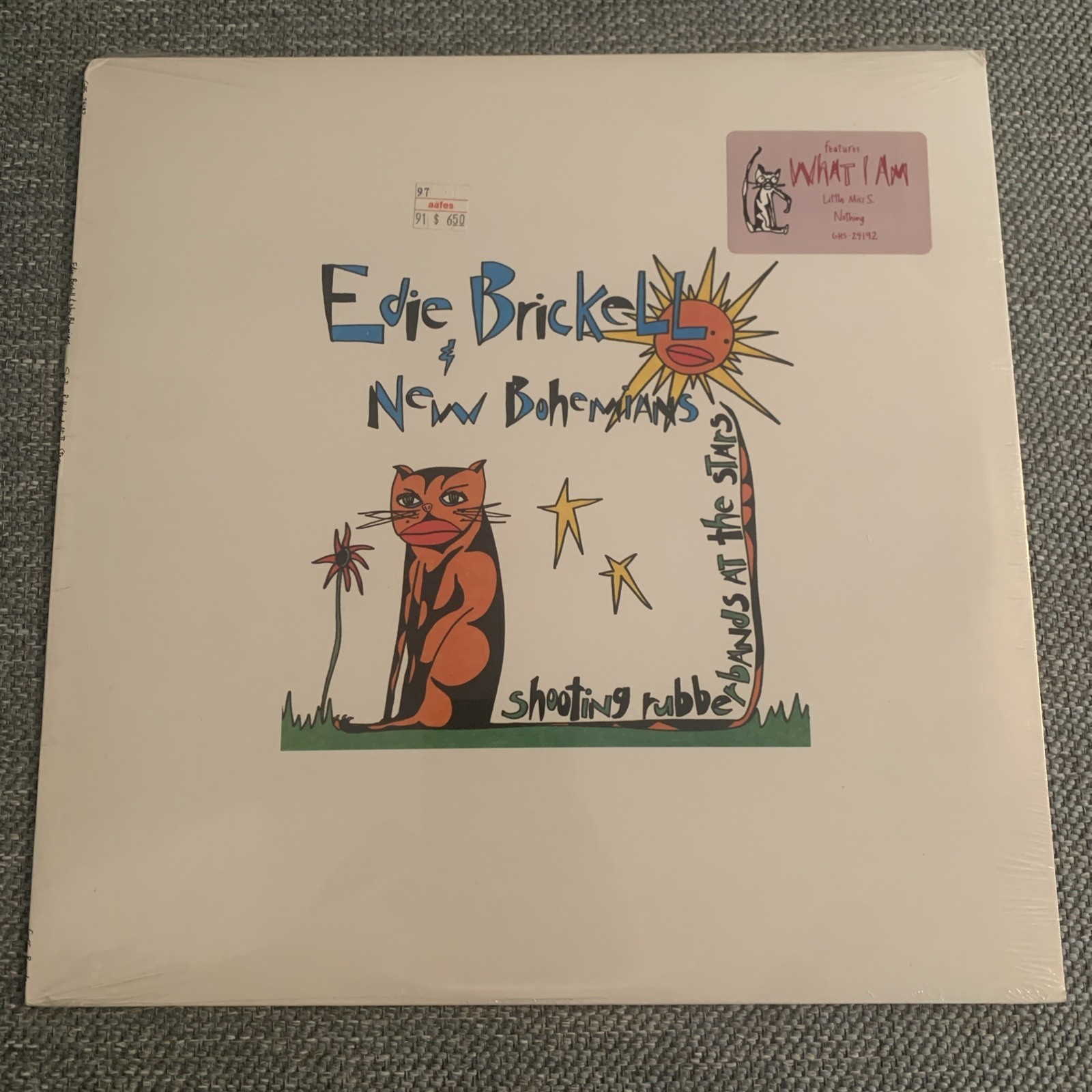 1988 Edie Brickell&New Bohemians Shooting Rubberbands At Stars Vinyl AlbumSEALED