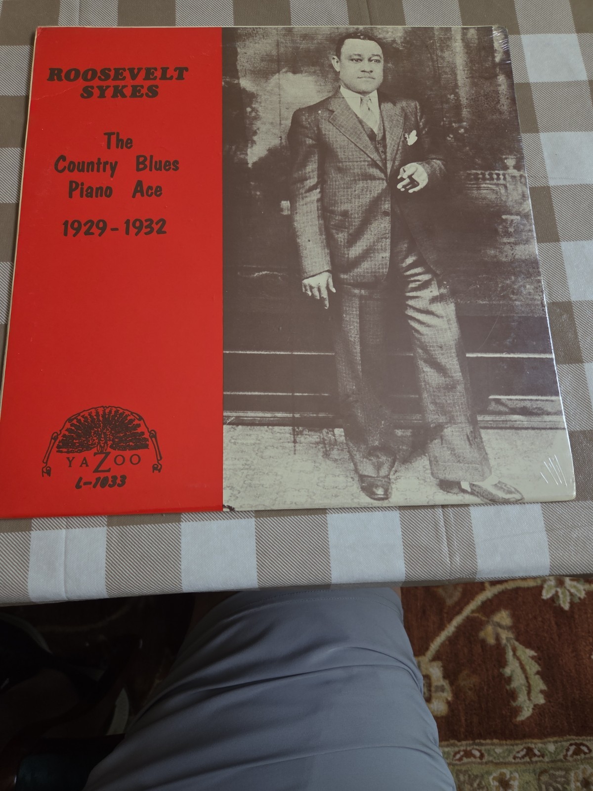 Roosevelt Sykes The Country Blues Piano Ace 1929-1932 (SEALED) LP Yazoo Records