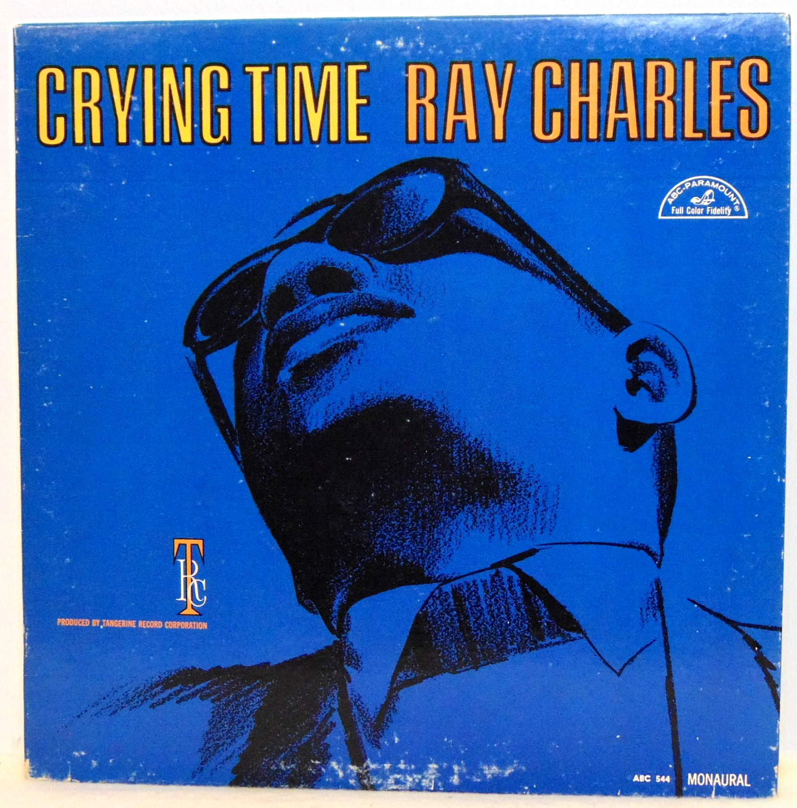 Ray Charles – Crying Time 1966 ABC-Paramount Mono R&B/Soul Vinyl LP Record Album