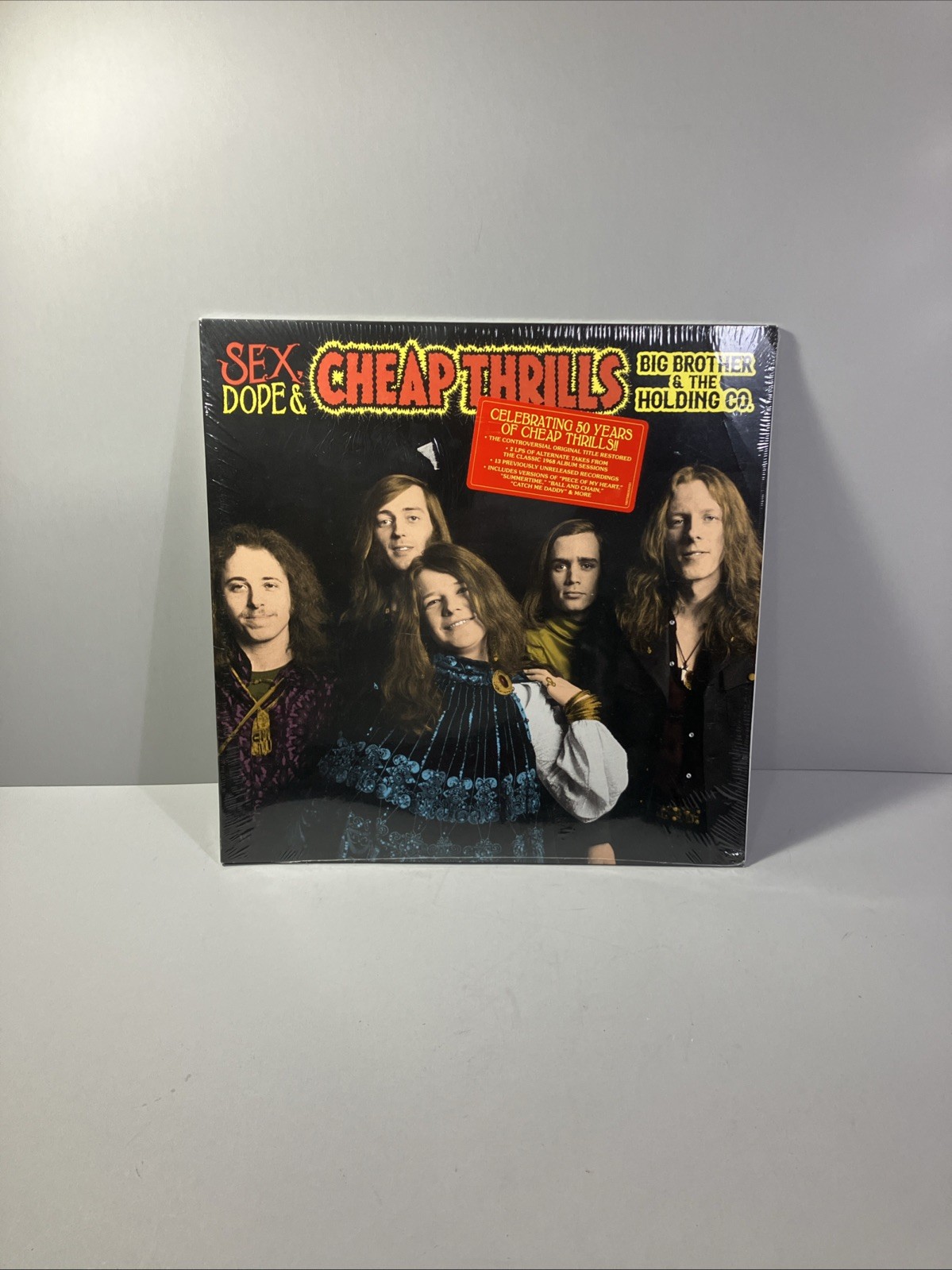 Big Brother & The Holding Company – Sex, Dope & Cheap Thrills NEW Sealed Vinyl
