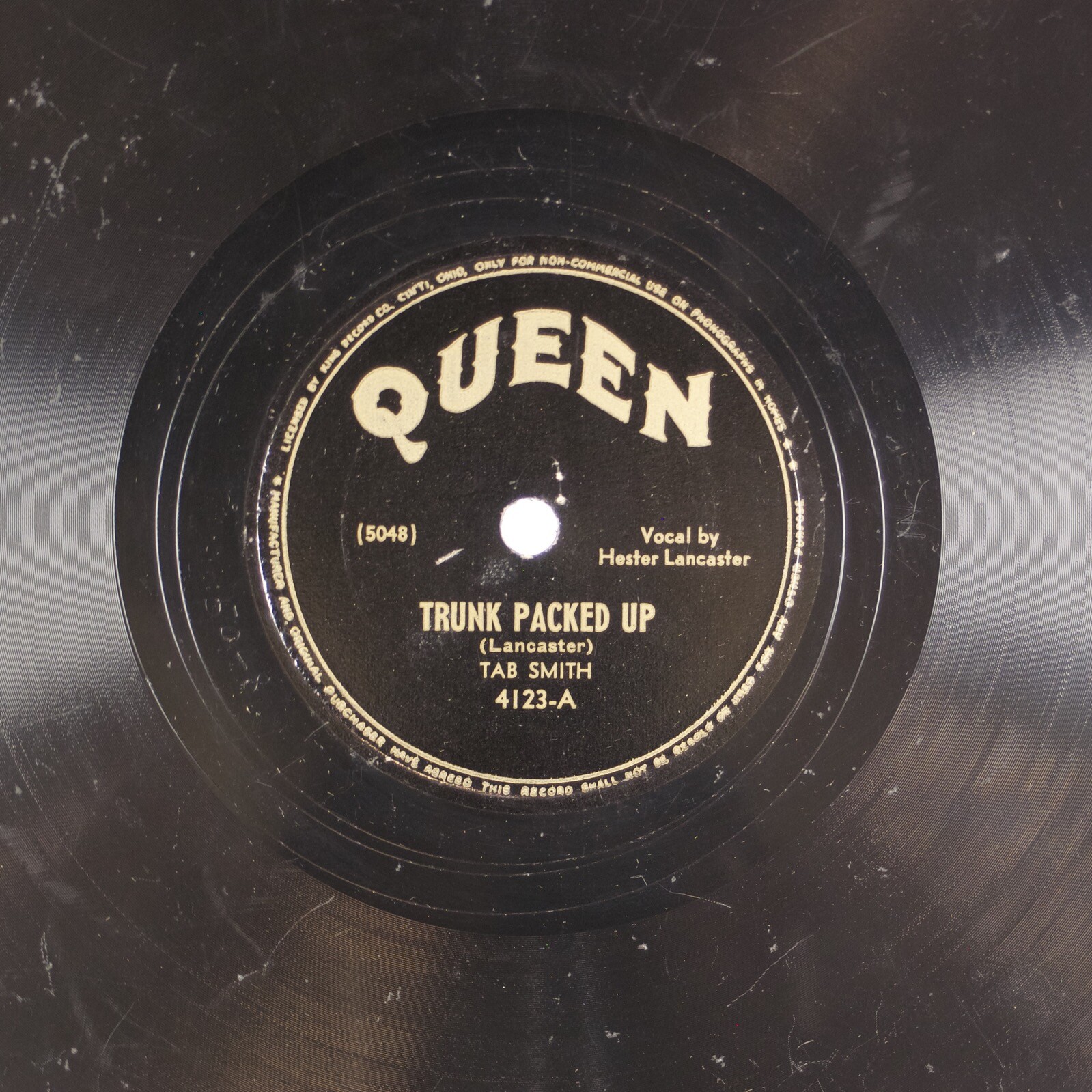 TAB SMITH: Trunk Packed Up US Queen R&B 78 V+ Hear