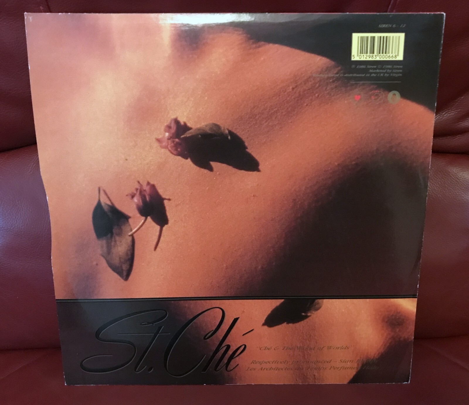 ST CHE Be My… 1986 UK 12 INCH SIREN 6-12 Adrian Sherwood industrial VINYL EX