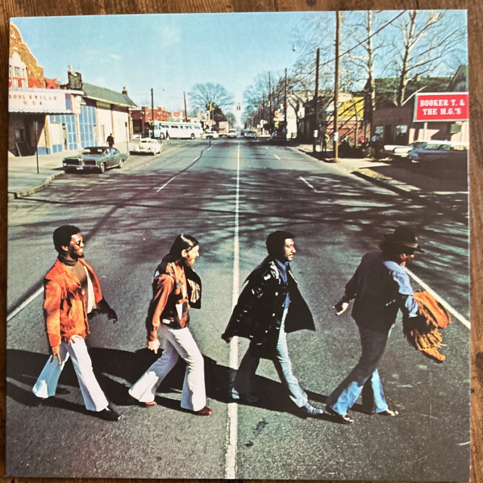 BOOKER T. & THE M.G.’S-MCLEMORE AVENUE STAX SOUL 1970s REISSUE LP VINYL