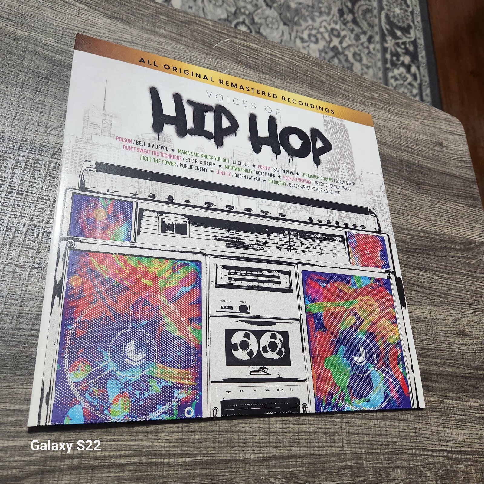 Voices Of Hip Hop Vinyl / LP- Purple Vinyl R3 Good
