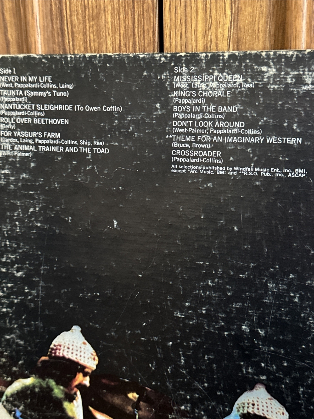 Mountain The Best Of Mountain LP Columbia/Windfall KC 32079 1973 1st PR VG+/VG