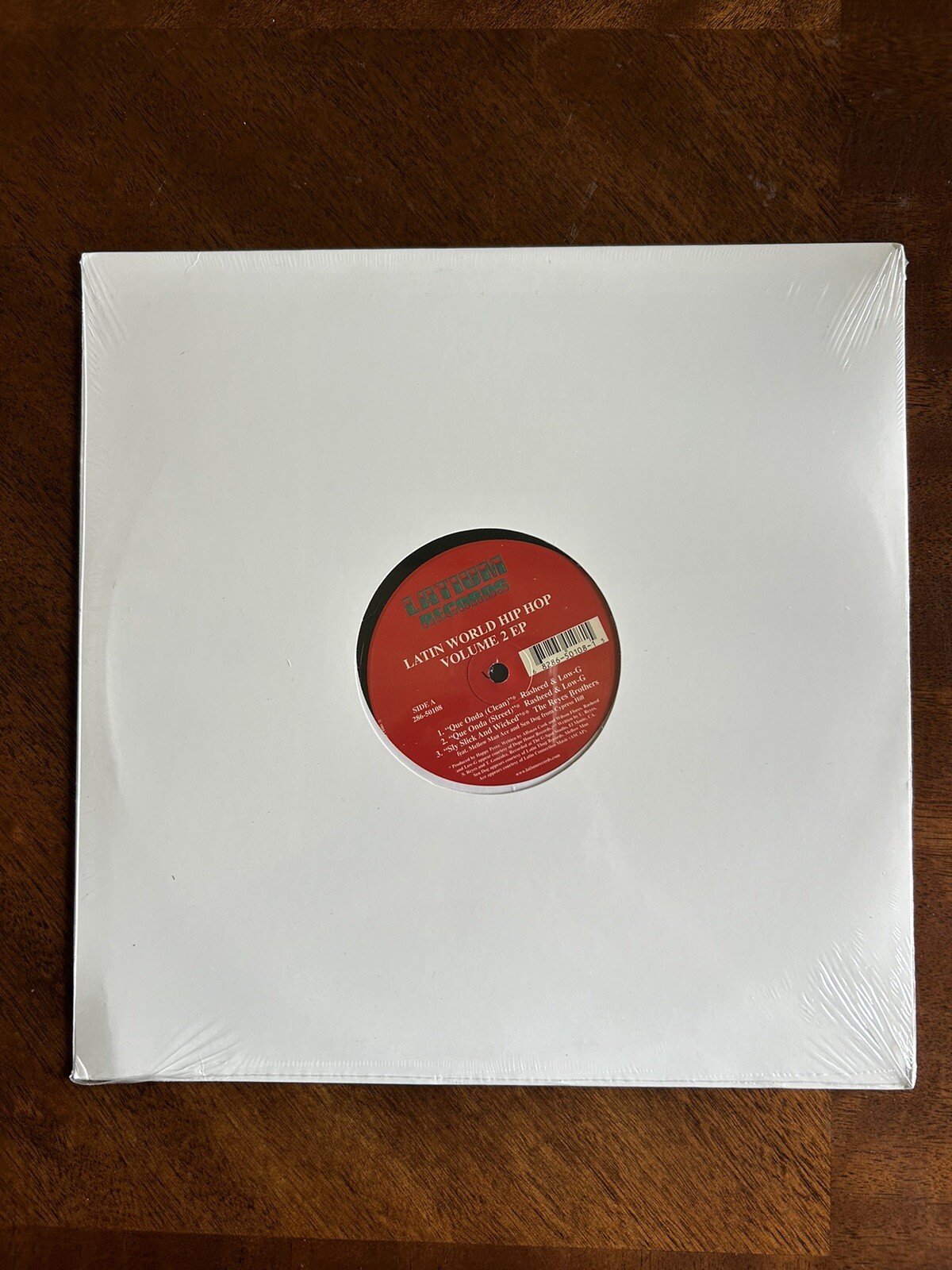 VARIOUS ARTISTS – LATIN WORLD HIP-HOP VOL. 2 EP 1999 Latium Records Sealed