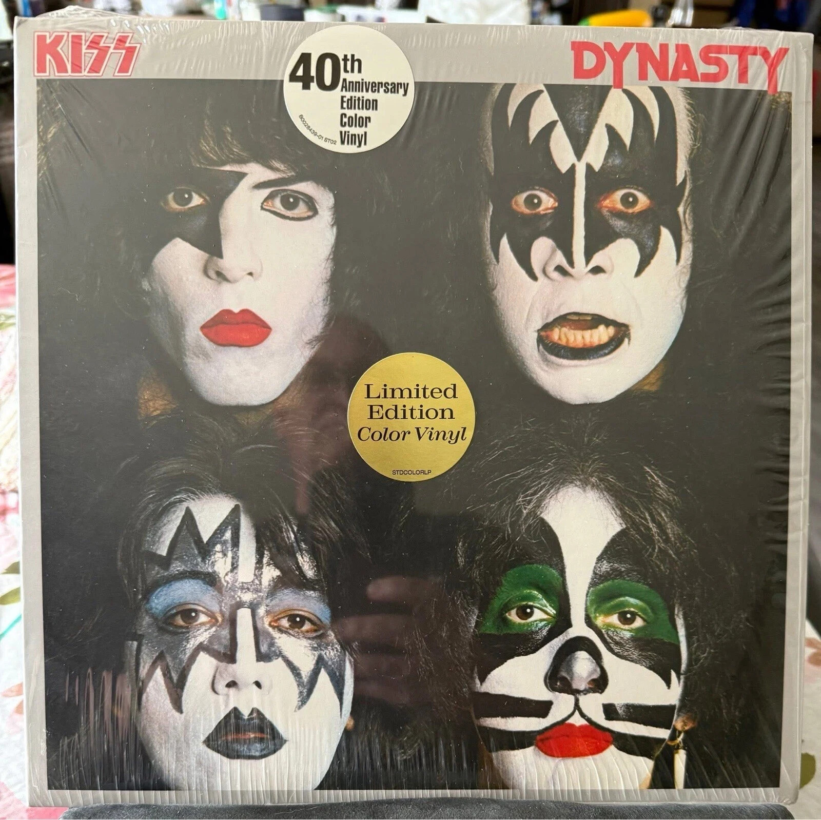 KISS 40th Anniversary Dynasty 2019 Green Translucent Vinyl