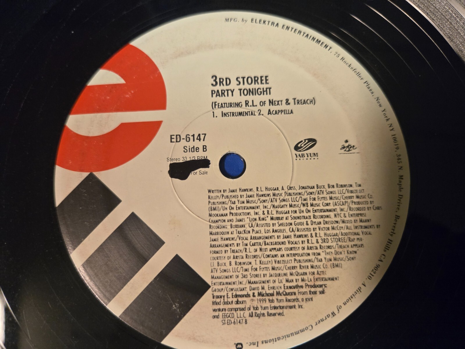 3rd Storee – Party Tonight – 12″ VINYL SINGLE