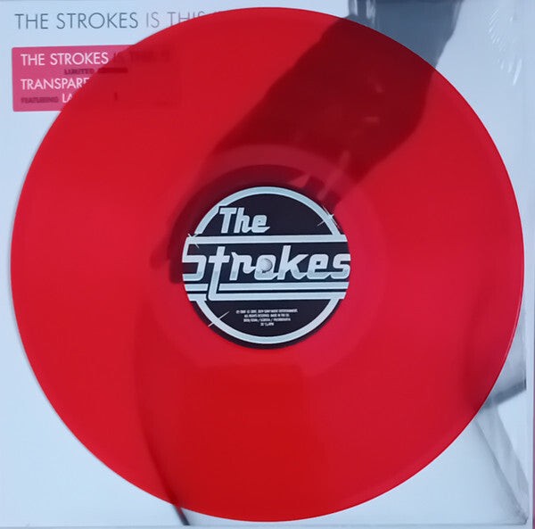 The Strokes – Is This It – Limited Edition – Transparent Red Vinyl – Brand New