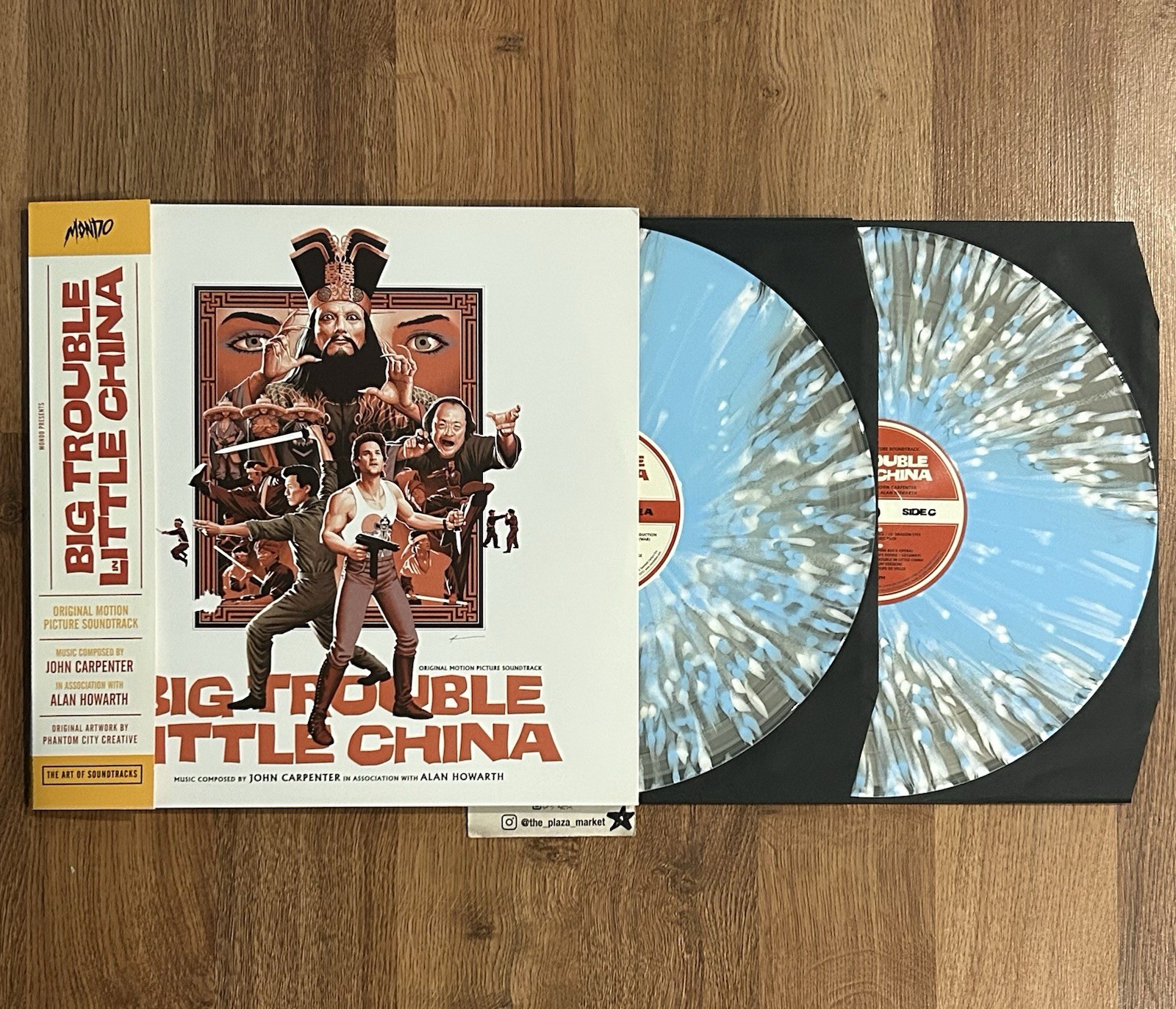 Big Trouble In Little China vinyl Soundtrack record Mondo John Carpenter SDCC