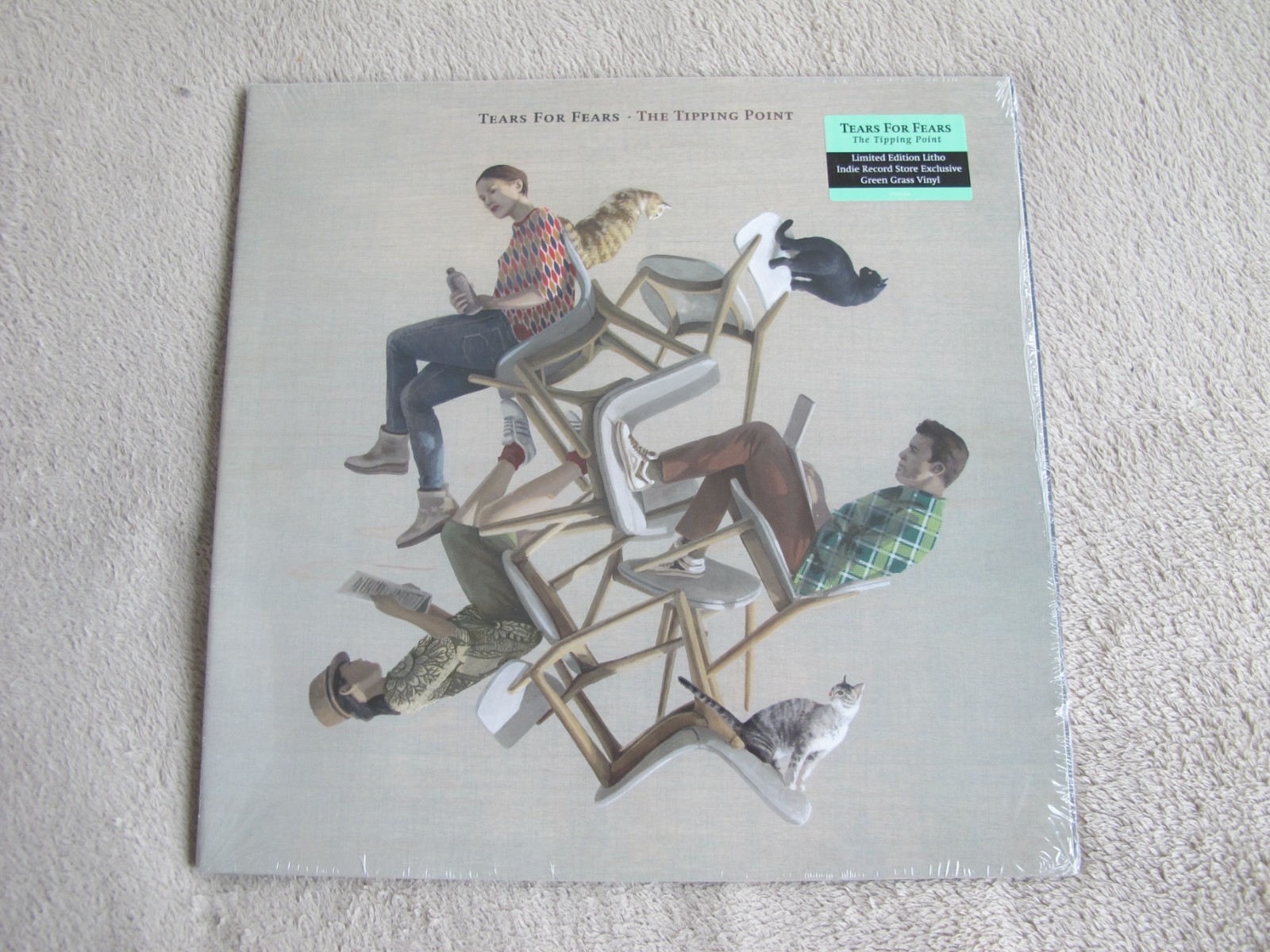 Tears for Fears ~ The Tipping Point – Ltd. Edition Green Vinyl Exclusive w Litho