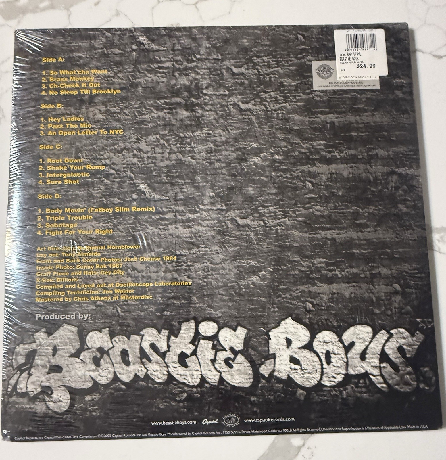 Beastie Boys Solid Gold Hits 2xLP 180g Vinyl Gatefold Jacket Record New Unsealed