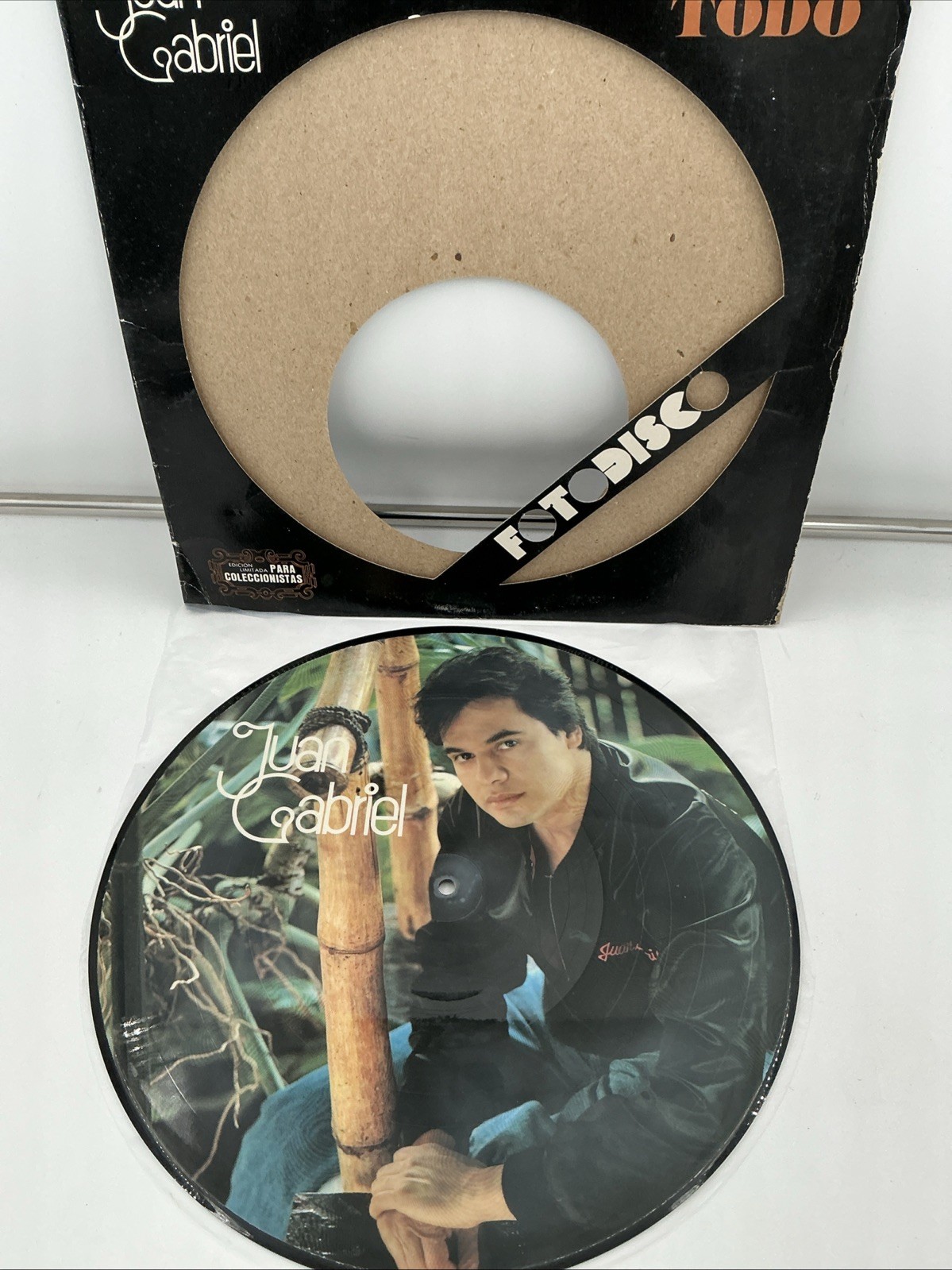 Juan Gabriel Todo Fotodisco Picture LP Vinyl: 1984 Mexico, Disc EX Cond, Rare