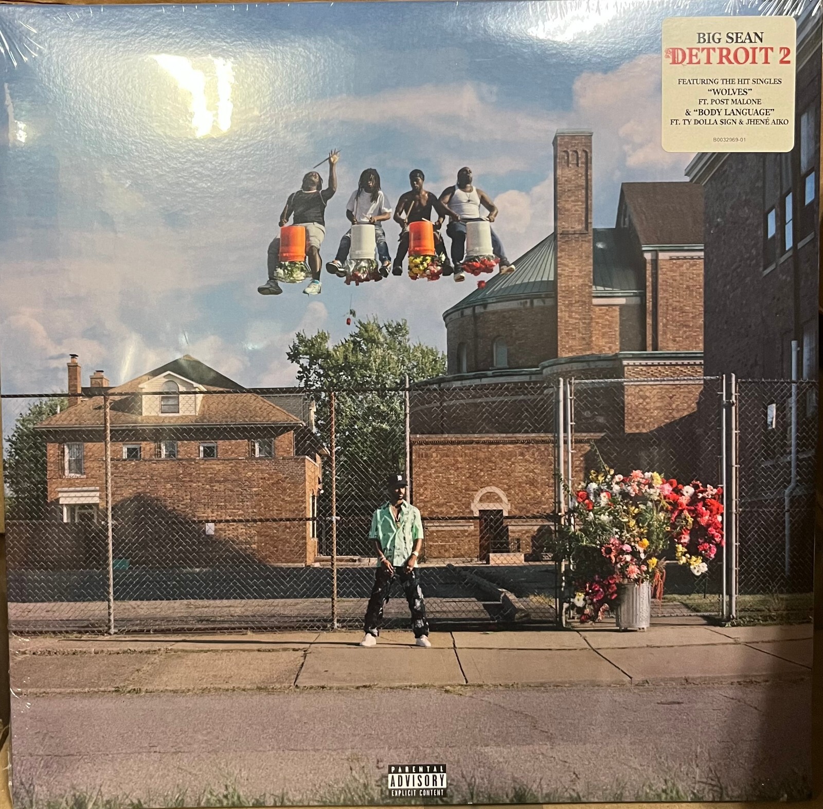 Detroit 2 by Big Sean (Record, 2021) SEALED Shelfwear*