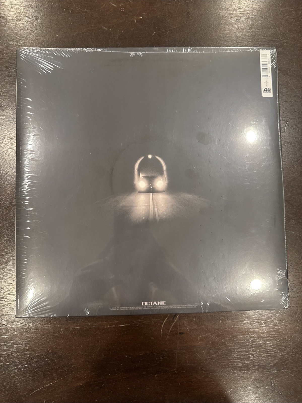DON TOLIVER Octane Tunnel Autograph METALLIC SILVER Vinyl SIGNED Cover Jacket