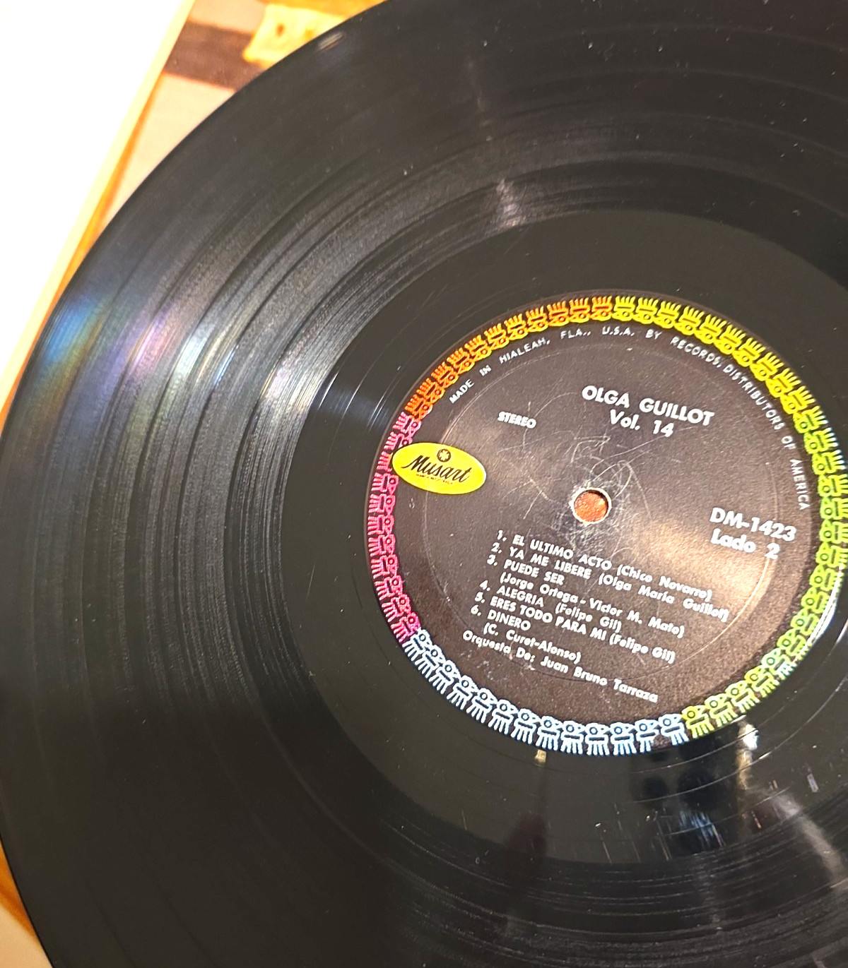 OLGA GUILLOT Vol. 14 LATIN (Cuban Singer) (LP/1423 MUSART) VG+ “Te Voy A Matar”