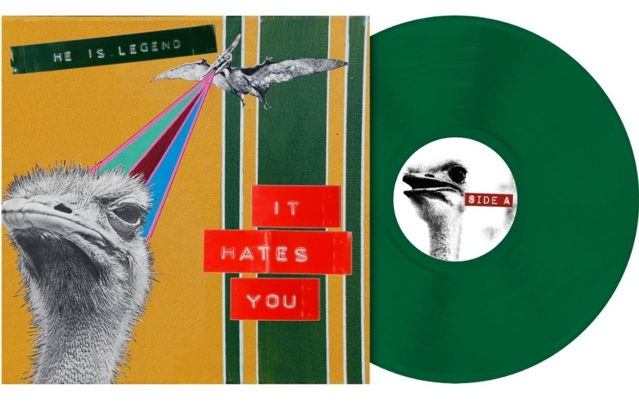 He Is Legend – It Hates You 2LP Evergreen Vinyl New Sealed