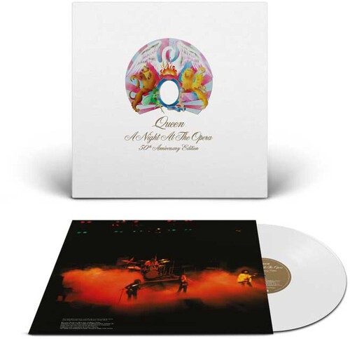 Queen + Adam Lambert – A Night At The Opera [New Vinyl LP] Clear Vinyl, 180 Gram