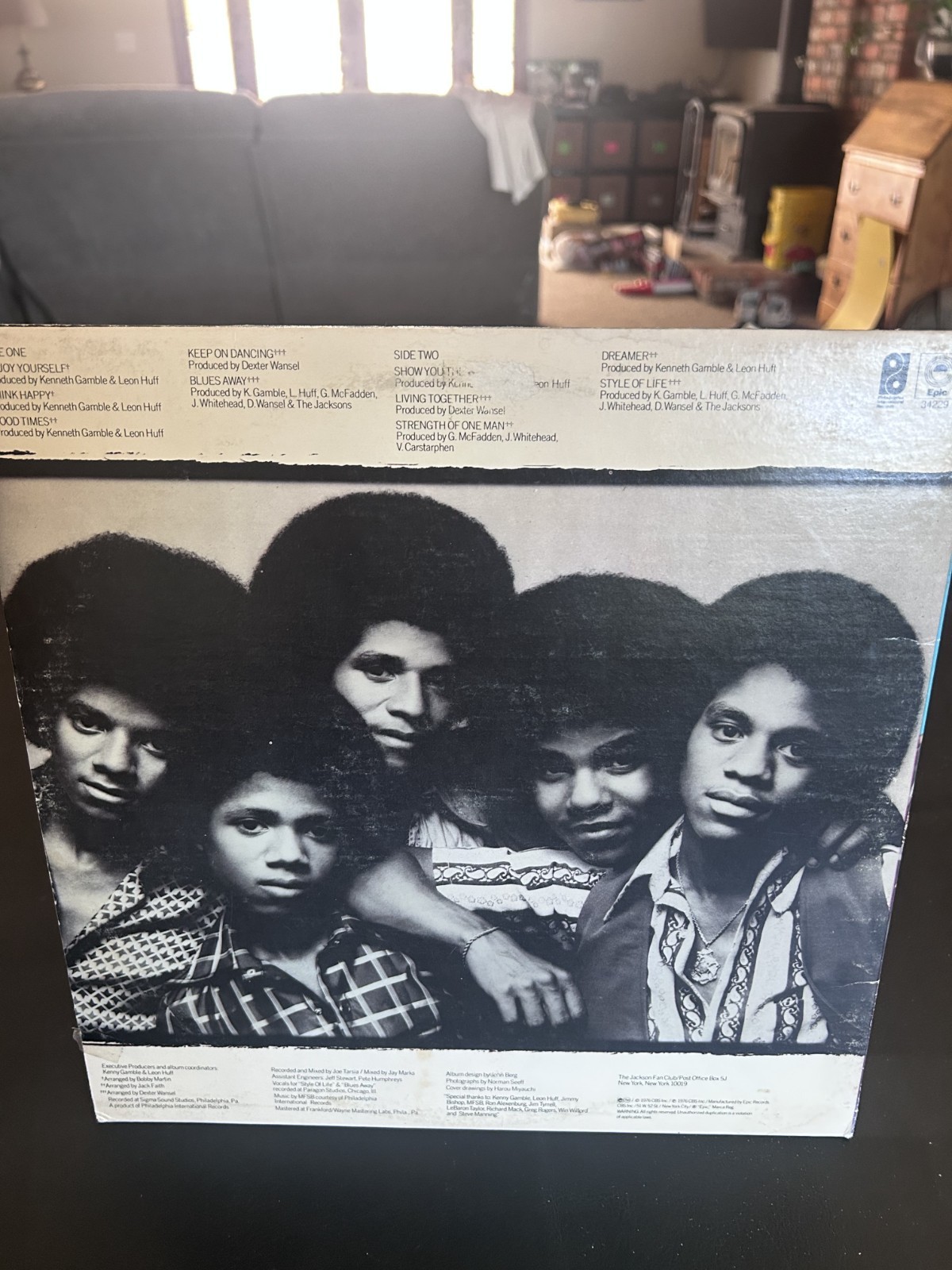 The Jacksons “The Jacksons” Original Vinyl (Record)