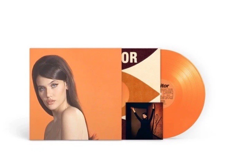 PRESALE [SIGNED] Sienna Spiro Visitor Alt Cover Orange Vinyl