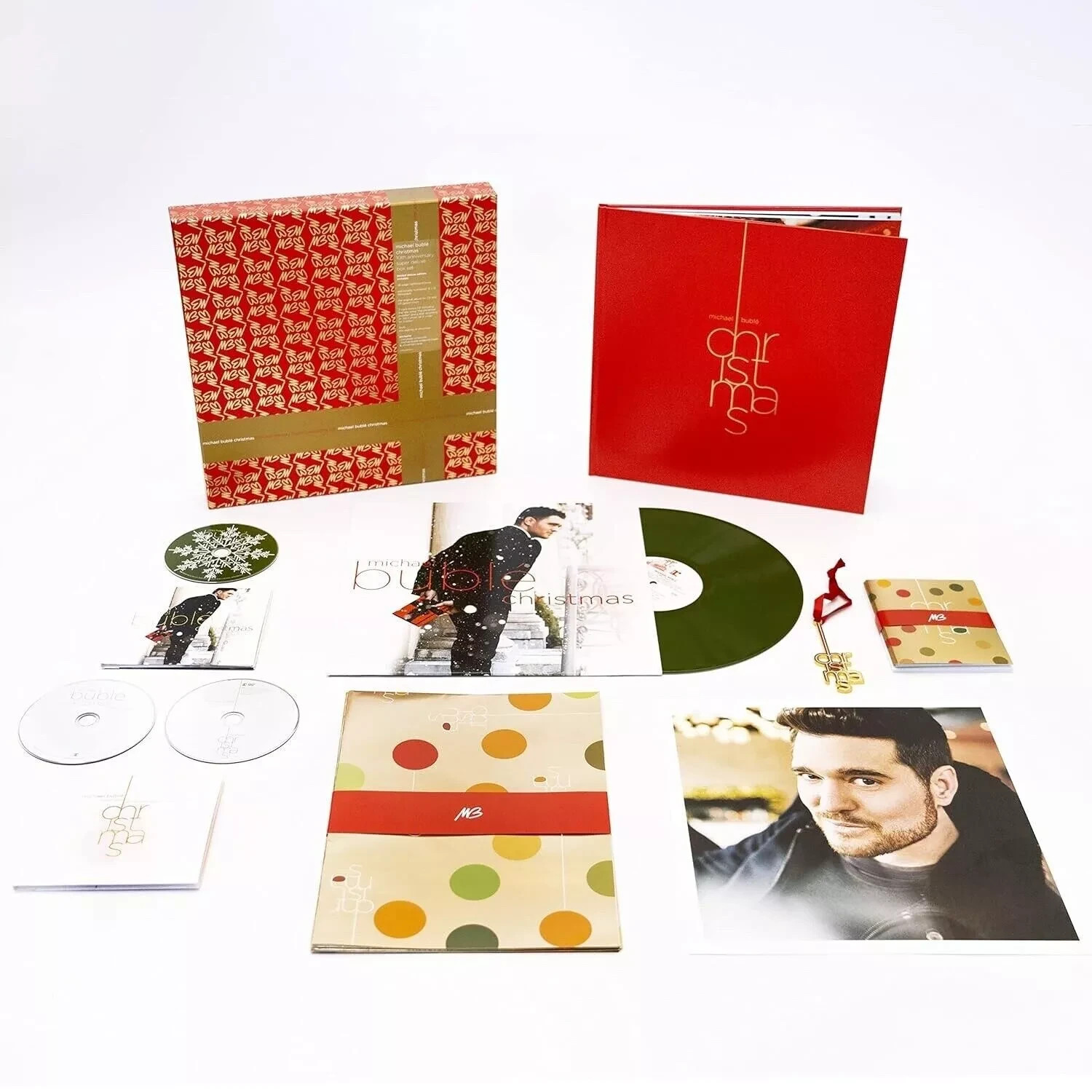 Michael Bublé – Christmas 10th Anniversary Super Deluxe Box Vinyl 2CD DVD SEALED