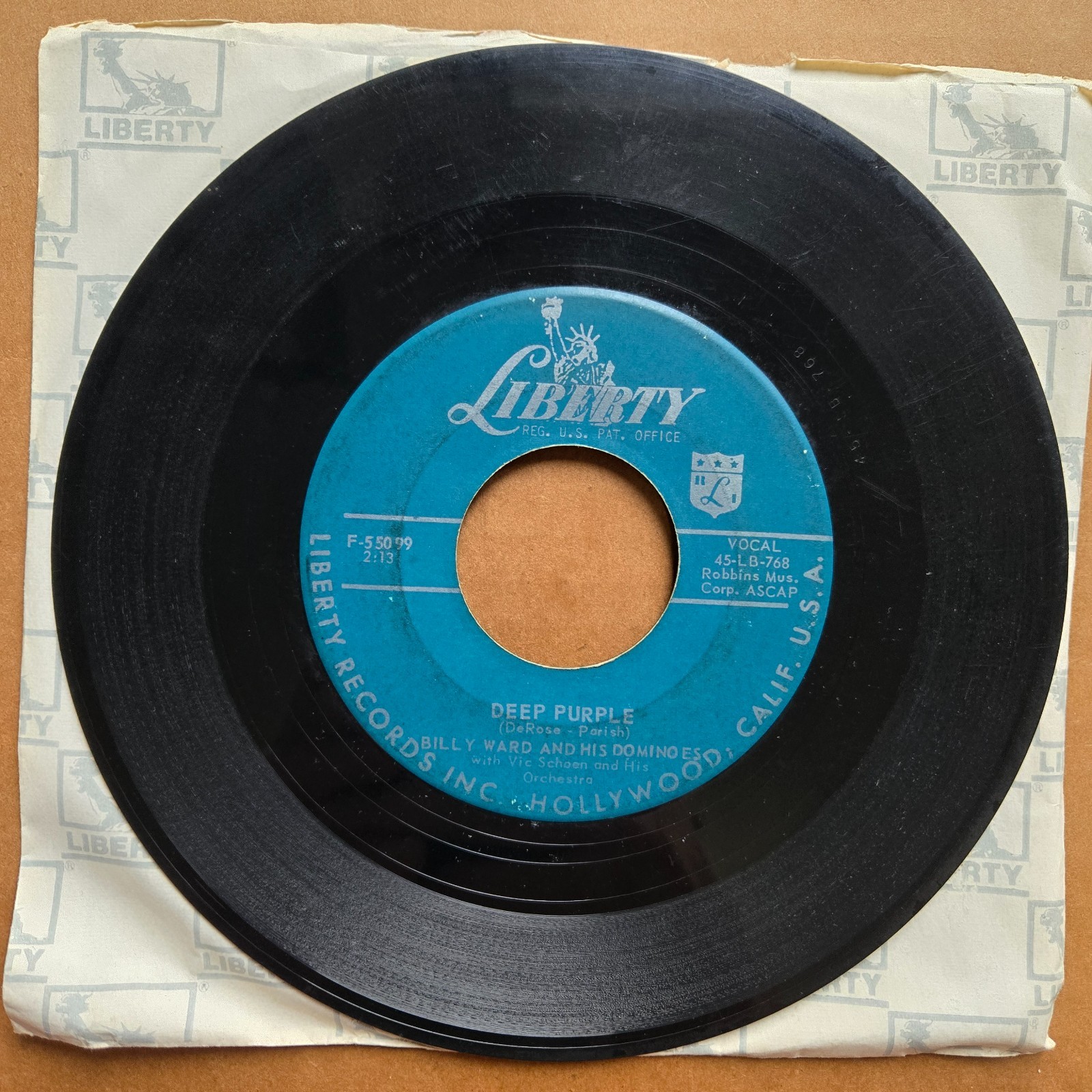 BILLY WARD Deep Purple/Do It Again 45 7″ Record Vinyl Records