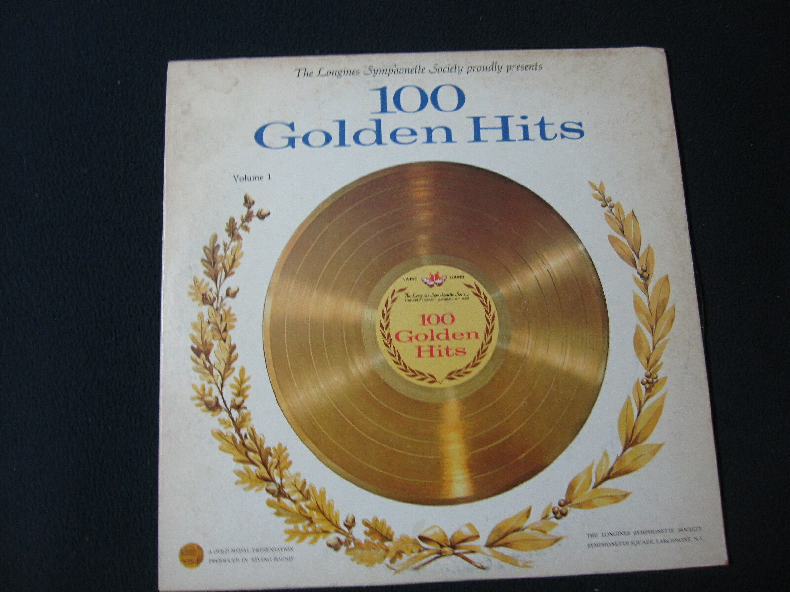 100 Golden Hits Lonines Symphonette Society [Vinyl] Volume 1 and 2