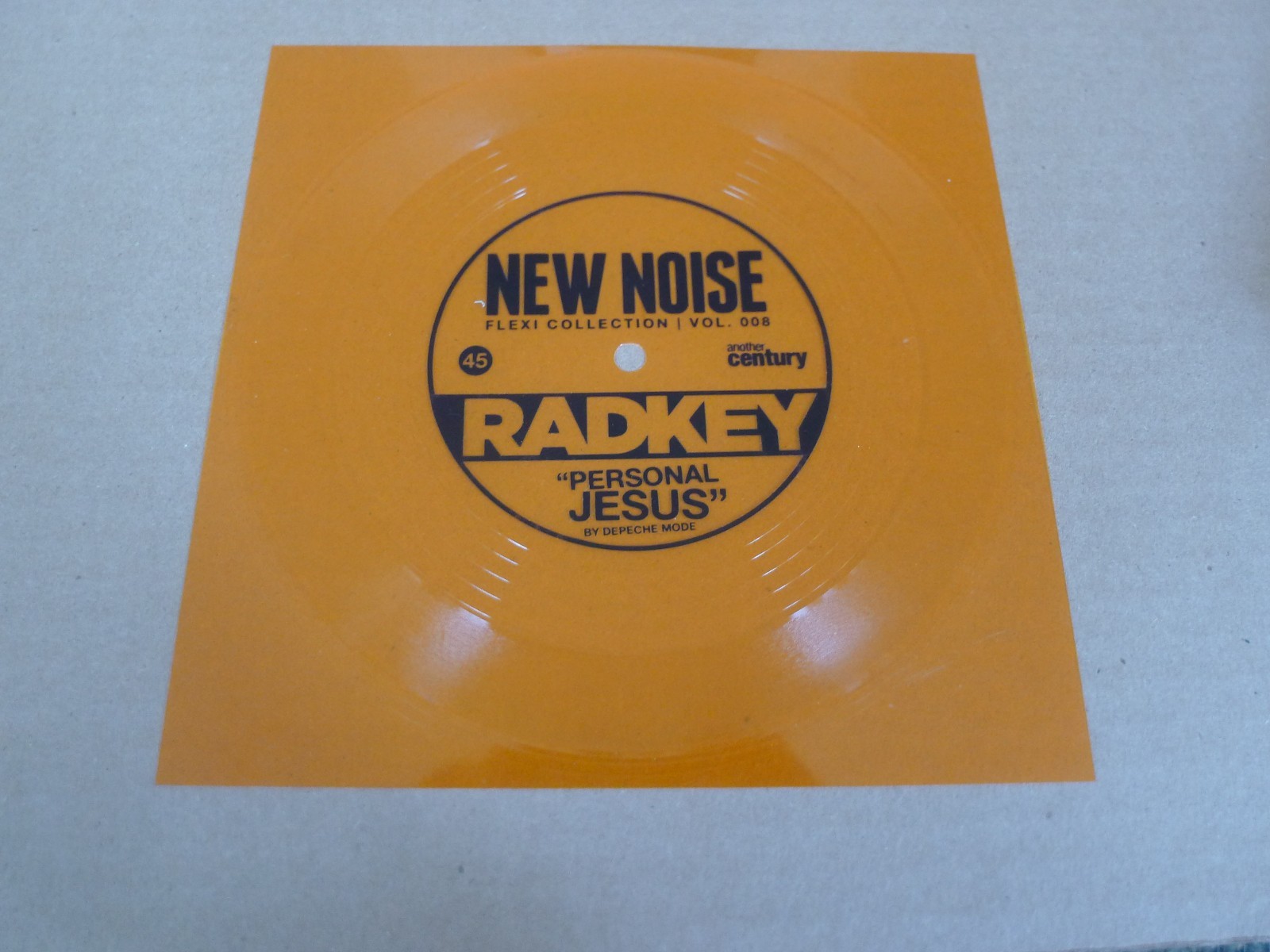 RADKEY vinyl FLEXIDISC punk FLEXI record 2016 new noise INDIE emo
