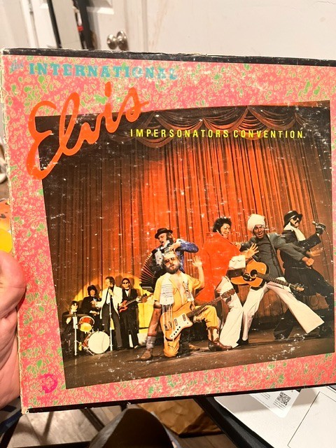 THE INTERNATIONAL ELVIS IMPERSONATORS CONVENTION – MINT VINYL EP. 1979. RHINO!!