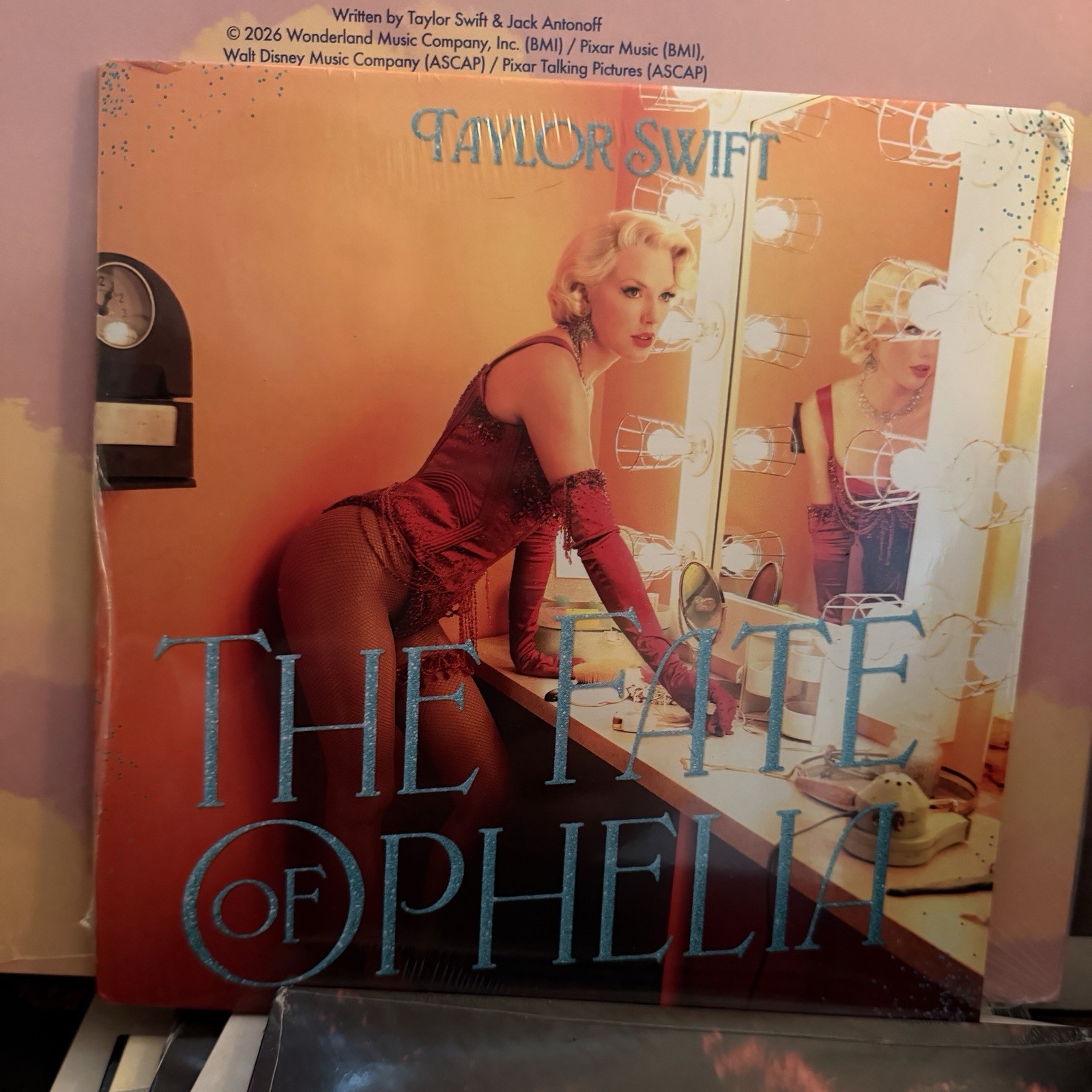 Taylor Swift Vinyl – Fate of Ophelia 7 Inch Record, Brand New Sealed TLOAS