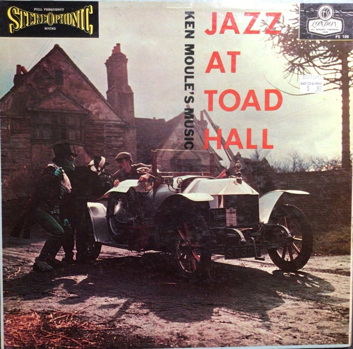 KEN MOULE ~ Jazz At Toad Hall ~ 1958 ~ VG++