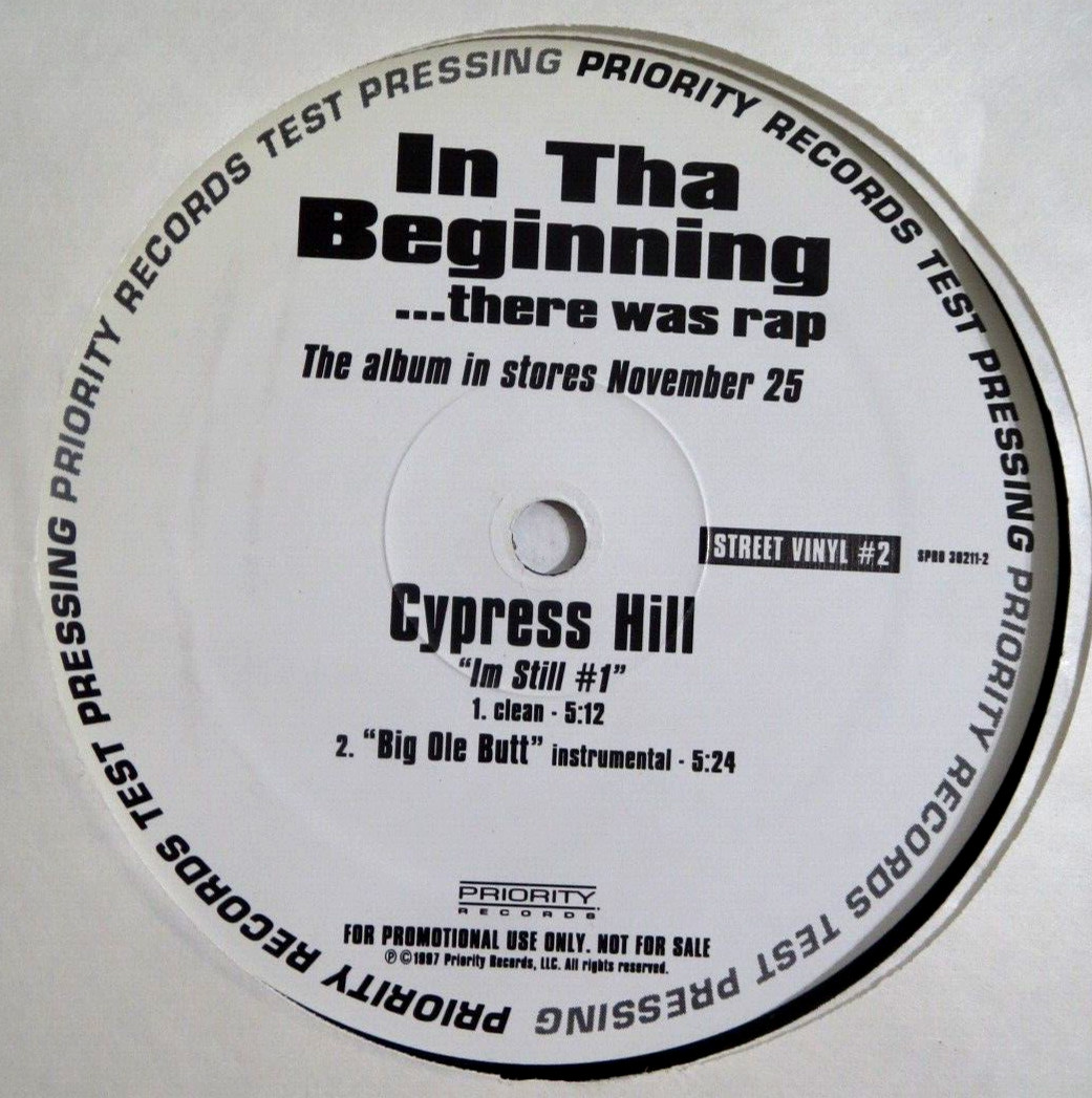 Sean Puffy Combs / Cypress Hill – Big Ole Butt / I’m Still #1 – Vinyl 12″ Promo