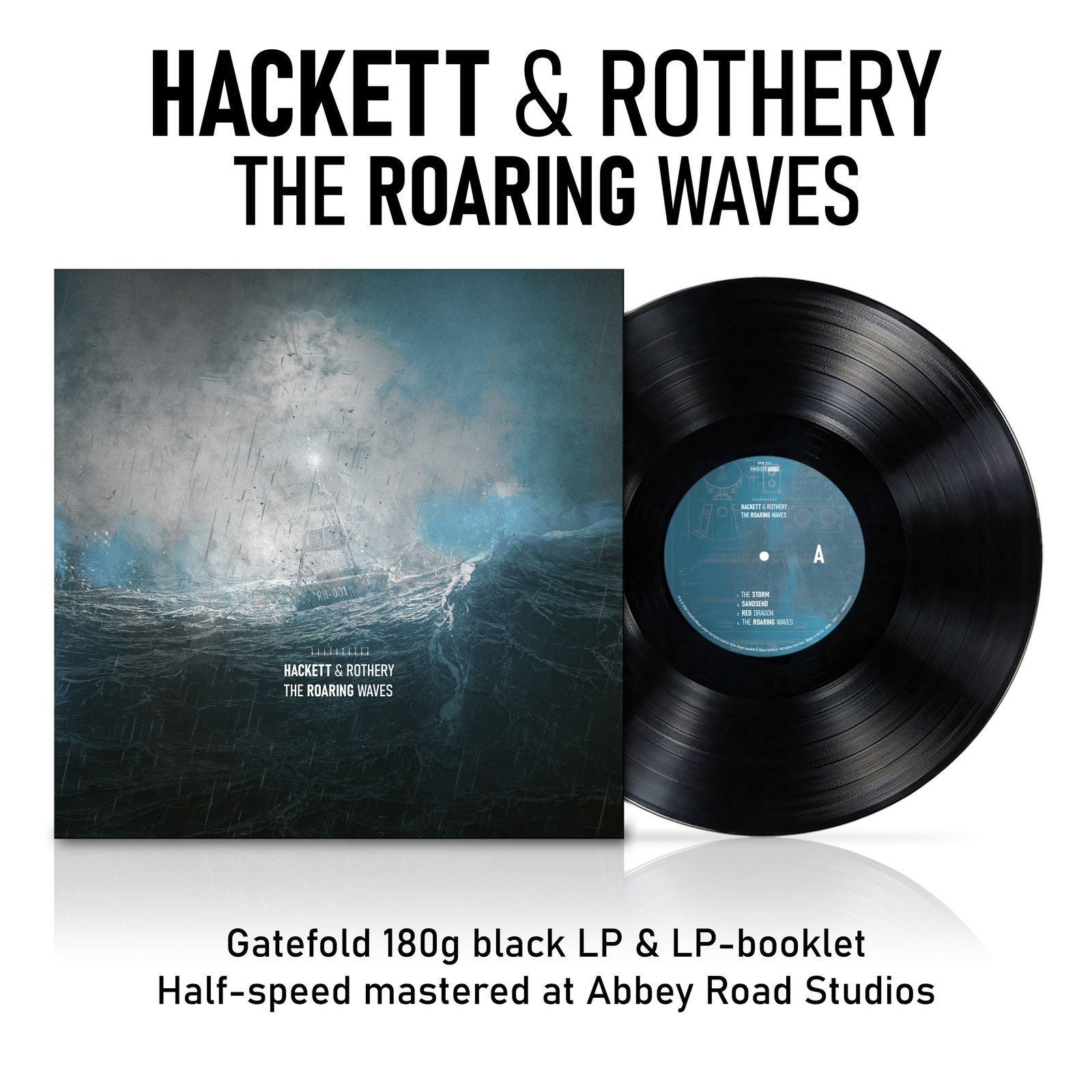 Steve Hackett & Steve R The Roaring Wav (Vinyl) (UK IMPORT) (PRESALE 08/28/2026)