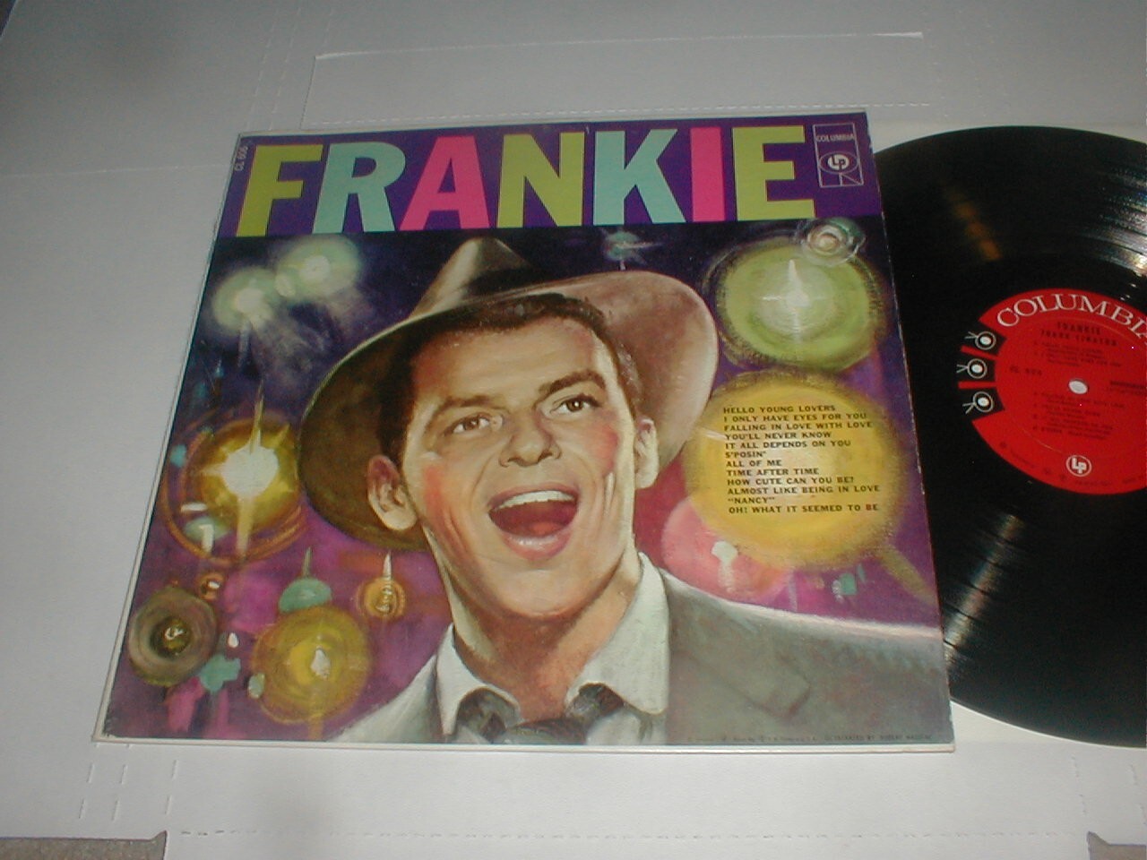 Frank Sinatra FRANKIE Columbia 6-Eye Mono LP 1955 Vocal Jazz Pop Swing RAT PACK