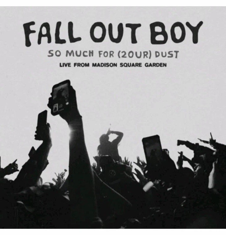 Fall Out Boy “So Much For (2our) Dust: Live At MSG” 3LP RSD Vinyl LP RECORD