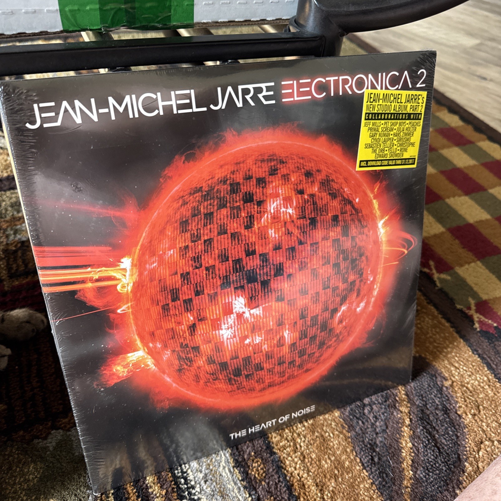 New DOUBLE VINYLE 180g ALBUM JEAN MICHEL JARRE ELECTRONICA 2 Heart Of Noise