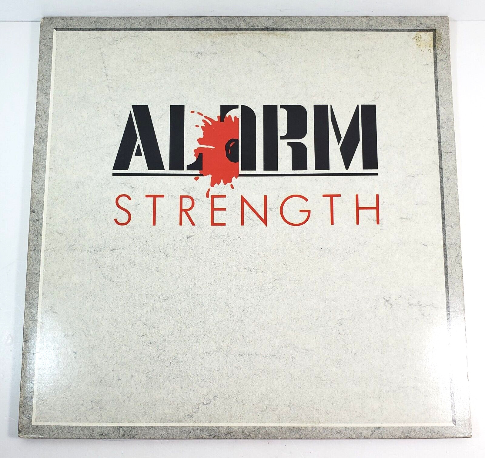 Alarm – Strength 1985 Vinyl LP Record Alternative Rock Includes Insert w/ Lyrics