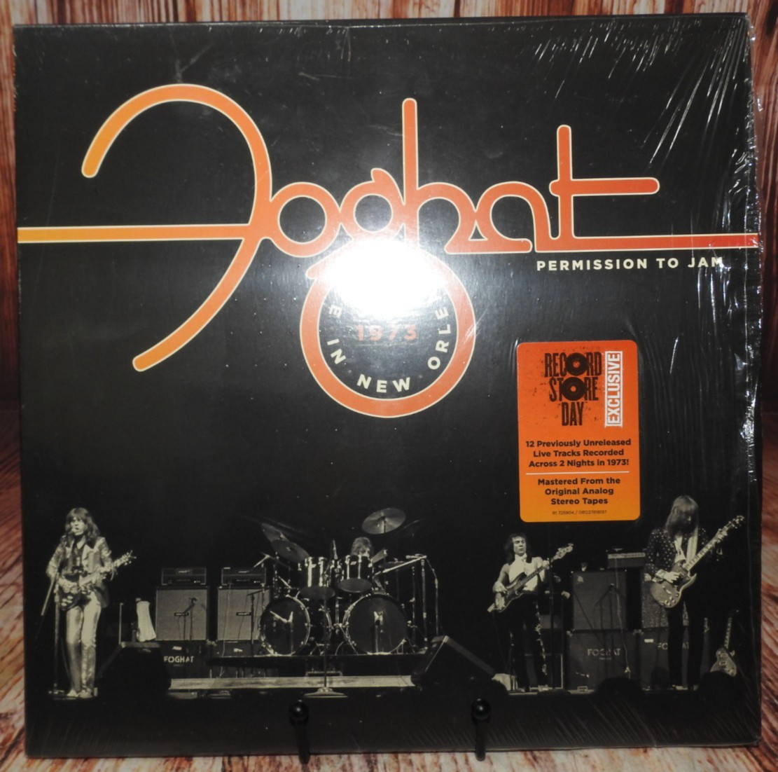 NM IN SHRINK Foghat Permission to Jam: Live In New Orleans 1973 RSD 2024 Vinyl