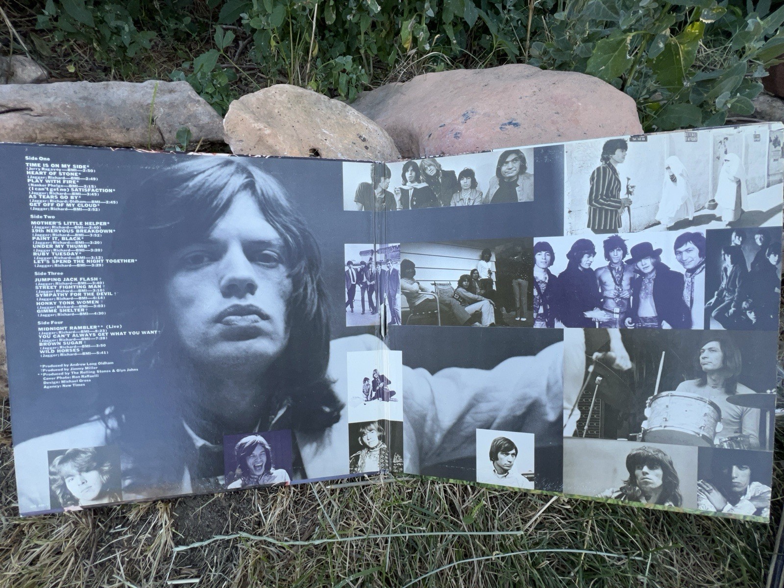 The Rolling Stones Hot Rocks 1964-1971 London 12″ Black Vinyl 2LP Stereo