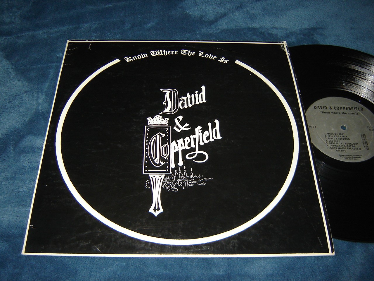 David & Copperfield – Know Where The Love Is LP private funk psych rare