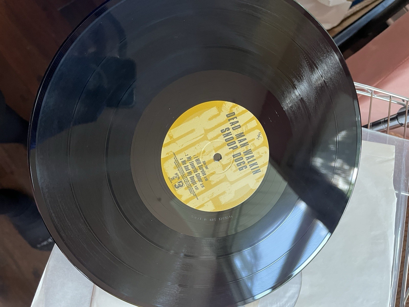 Snoop Dogg Dead Man Walking Signed Autographed Vinyl